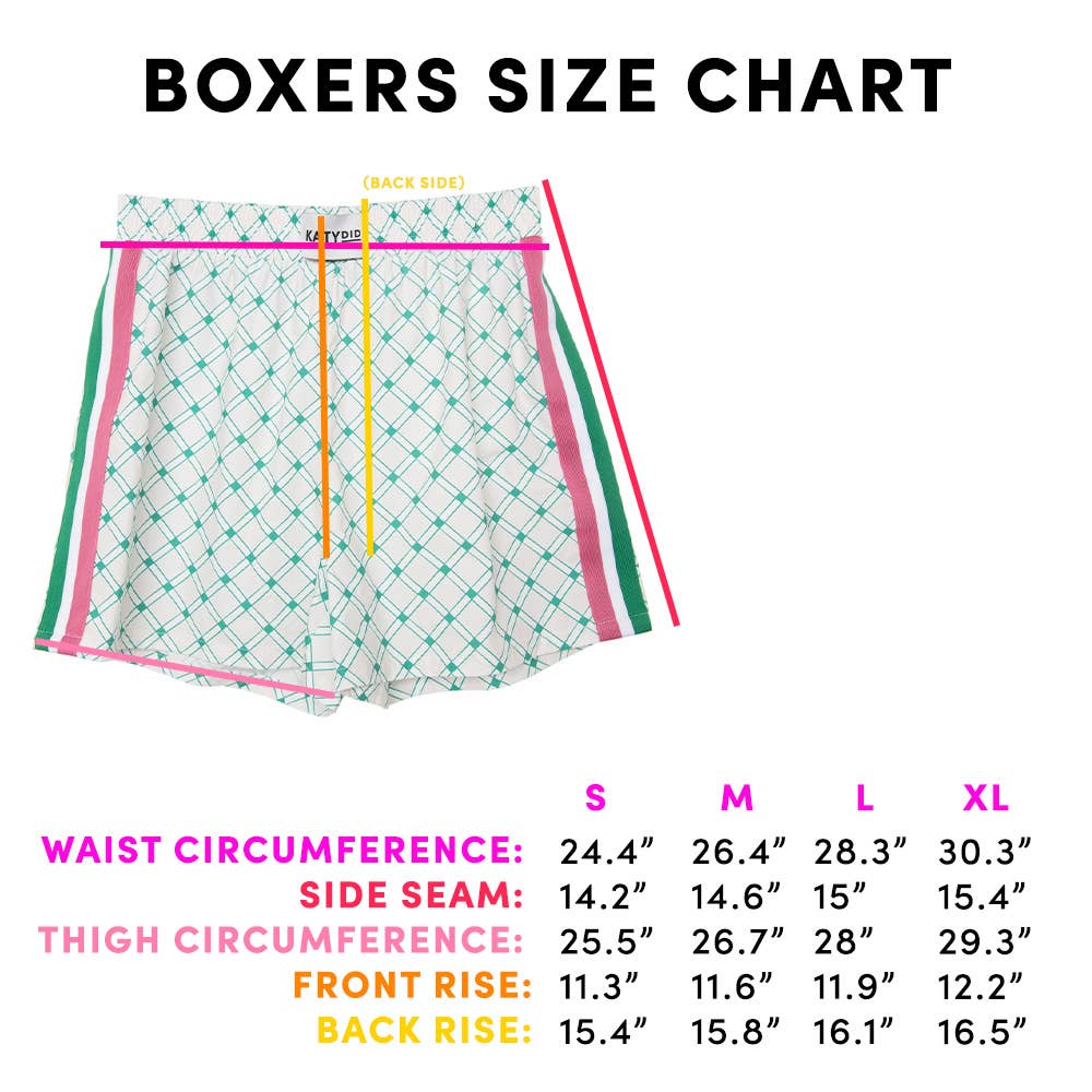 Pink Crush Check Shorts