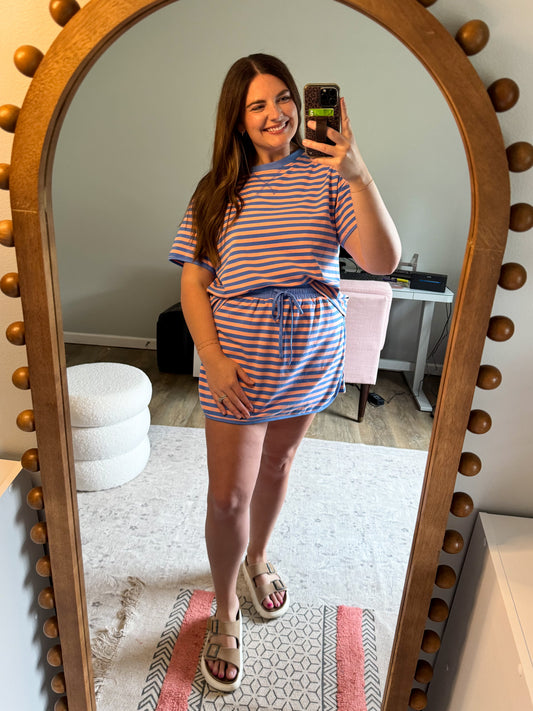 Bubblegum Breeze Skort Set