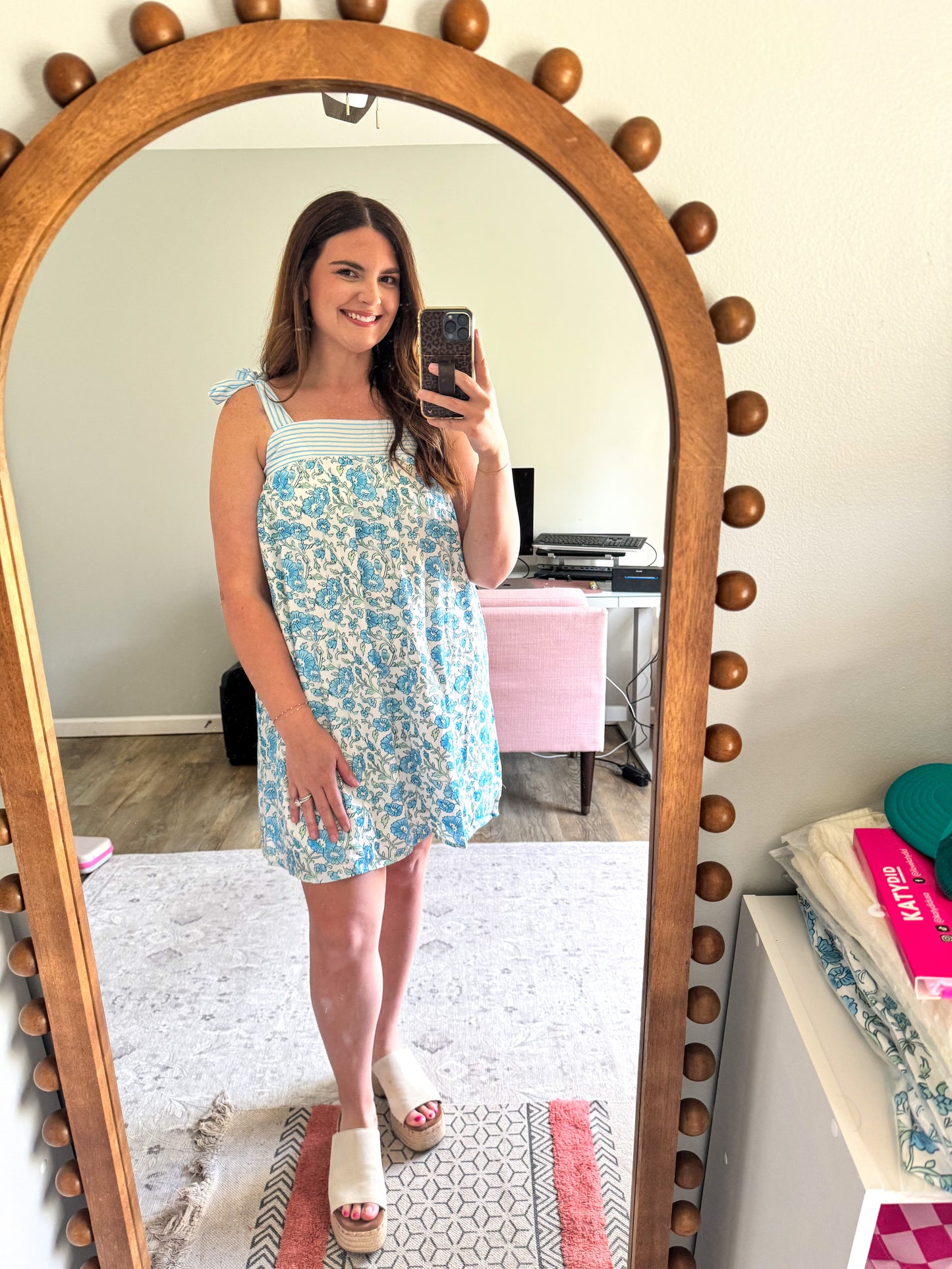 Cottage Bloom Mini Dress
