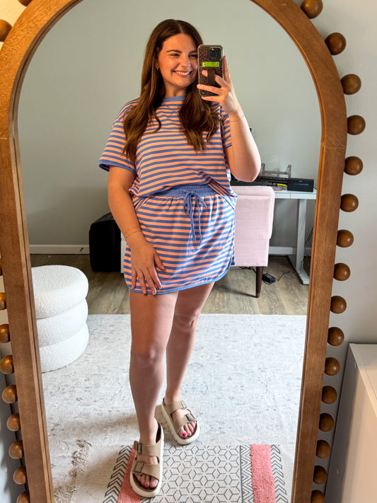 Bubblegum Breeze Skort Set