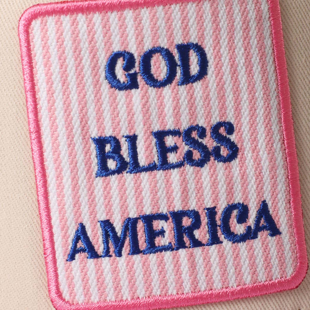 GOD BLESS AMERICA Trucker Hat