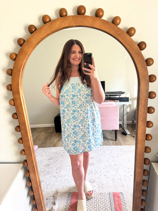 Cottage Bloom Mini Dress
