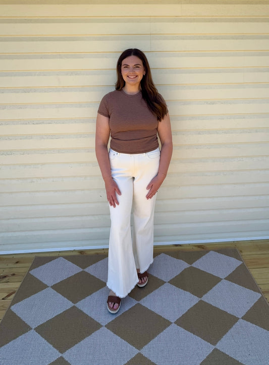 Espresso Ribbed Top